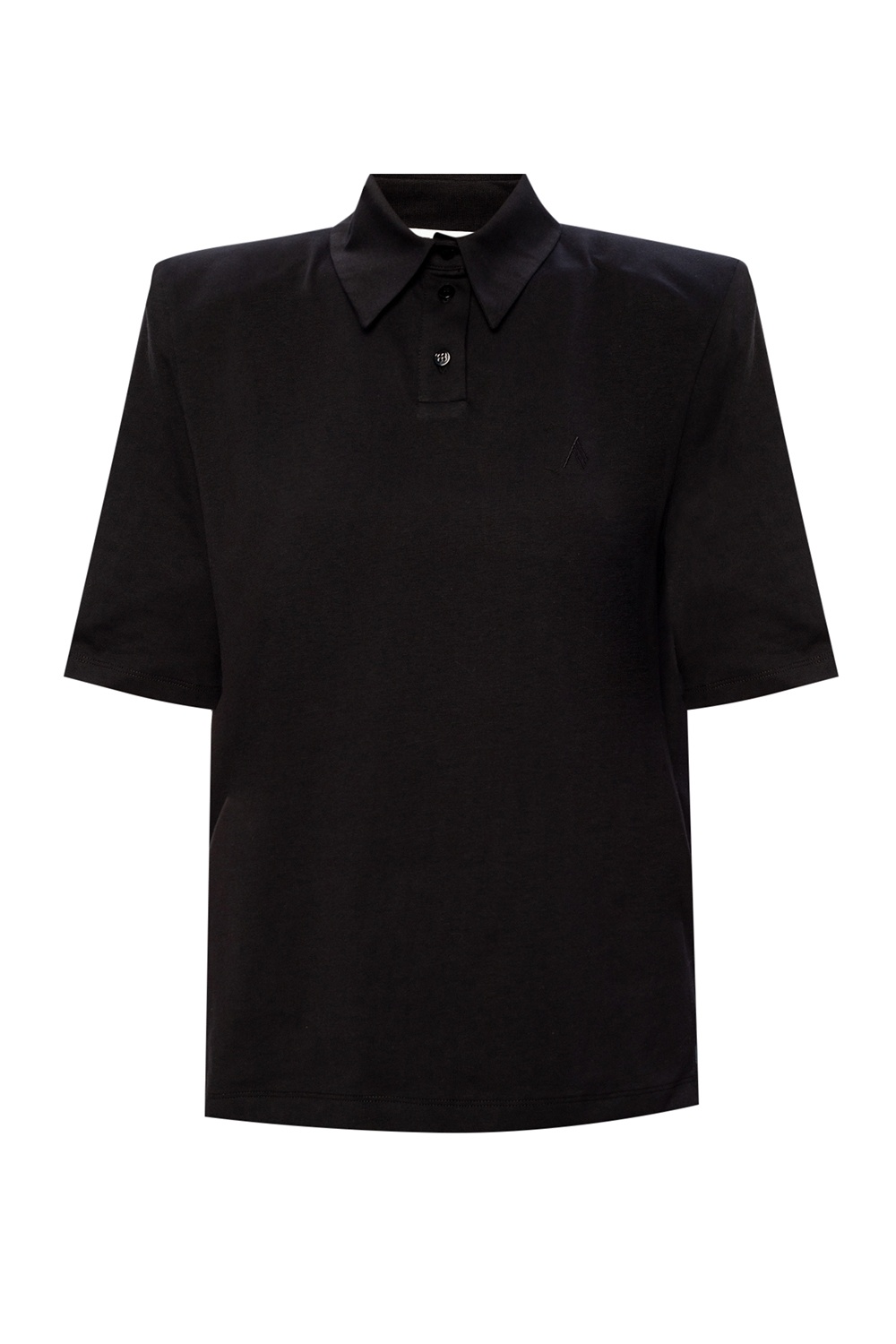 The Attico polo con shirt with padded shoulders